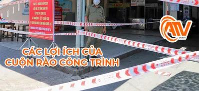 Bảo Vệ An Toàn Với Cuộn Rào Công Trình
