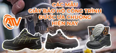 Top 3 Mẫu Giày Bảo Hộ Siêu Nhẹ 2024