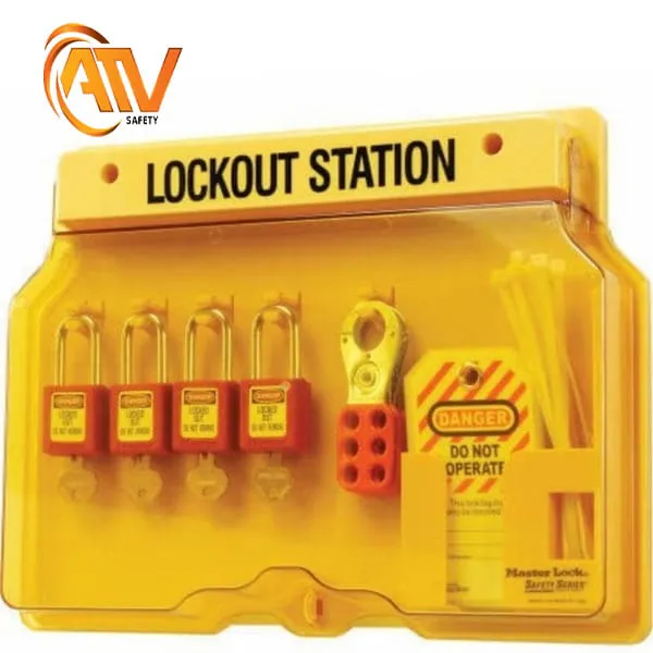 Trạm Khóa Treo Tường 4 Khóa  Master Lock 1482BP410