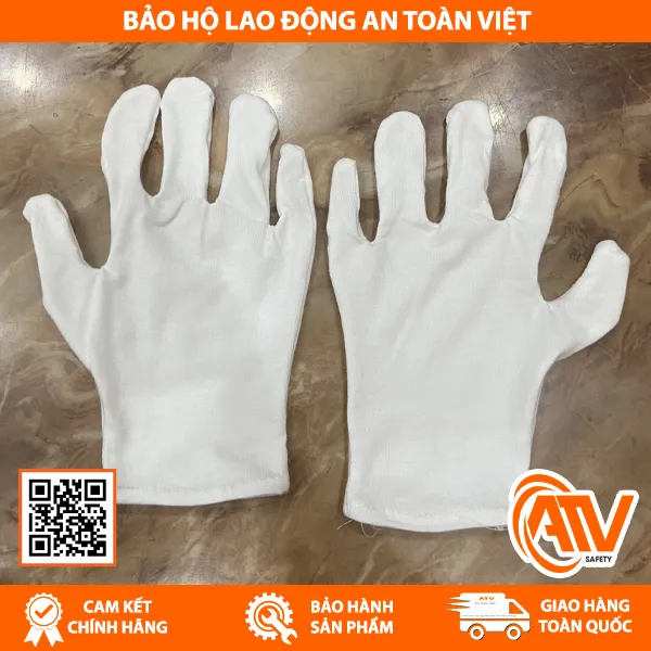 Găng Tay Vải Thun Cotton
