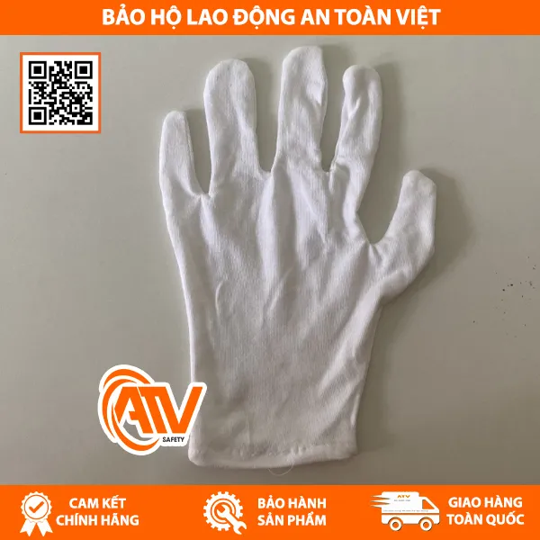 Găng Tay Vải Thun Cotton