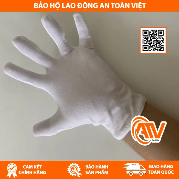 Găng Tay Vải Thun Cotton
