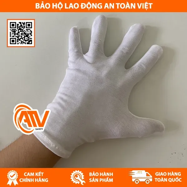 Găng Tay Vải Thun Cotton
