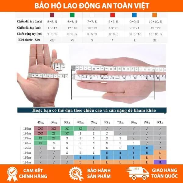 Găng Tay Vòng Inox Chống Cắt