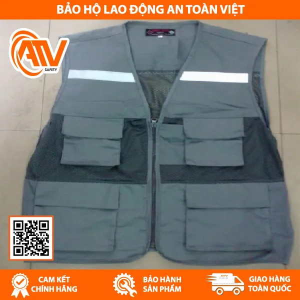 Áo Phản Quang Vải 65/35