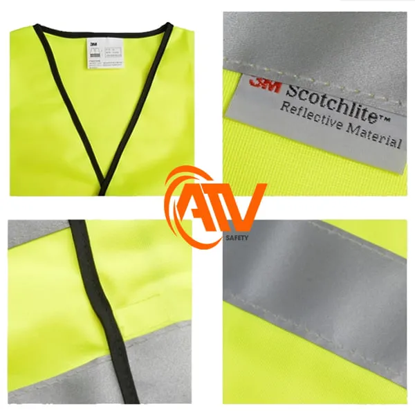 Áo Phản Quang 3M Xanh Lá