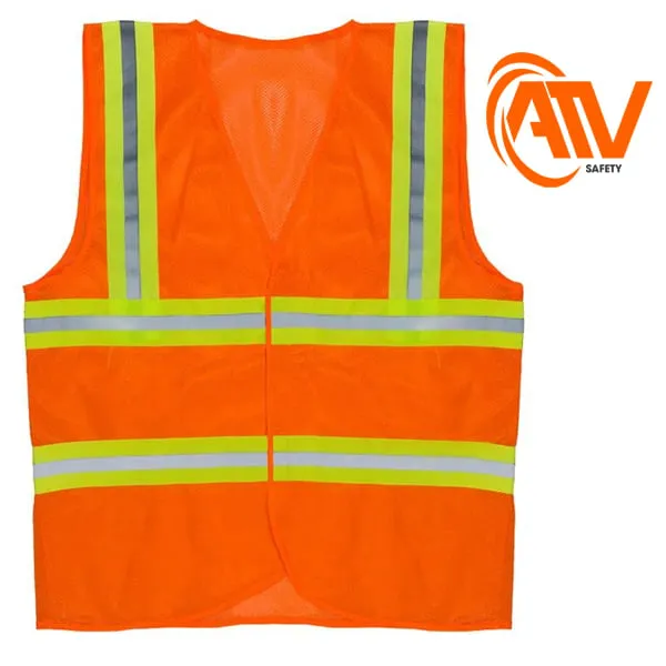 Áo Phản Quang APQ Xanh - Cam