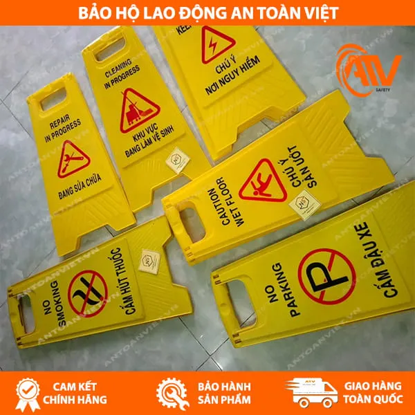 Biển Cảnh Báo Chữ A