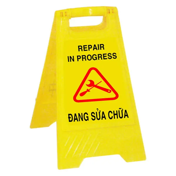 Biển Cảnh Báo Chữ A