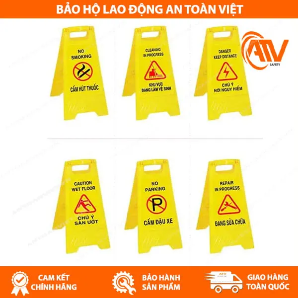 Biển Cảnh Báo Chữ A