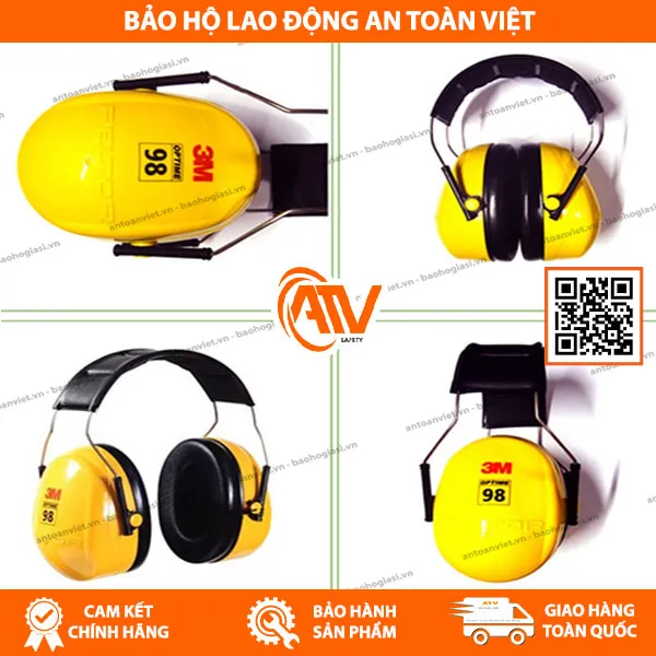 Chụp Tai Chống Ồn 3M H9A