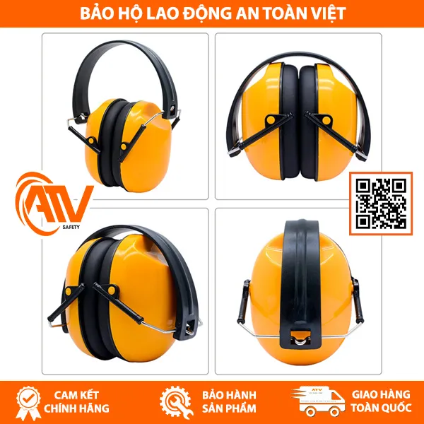 Chụp Tai Chống Ồn HF602