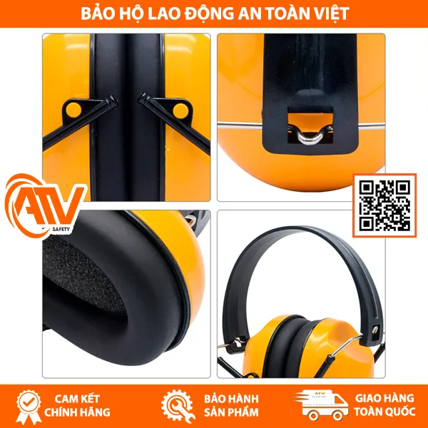 Chụp Tai Chống Ồn HF602