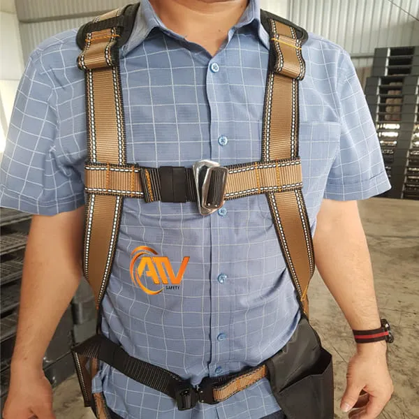 Dây Đai An Toàn Toàn Thân COV Có Đệm Lưng