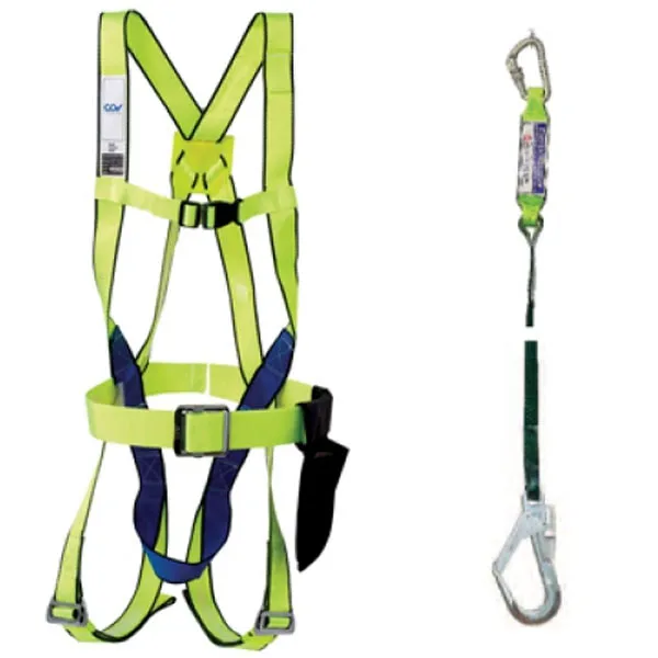 Dây Đai An Toàn Toàn Thân B2 Với Dây Chống Sốc 1 Móc Nhôm
