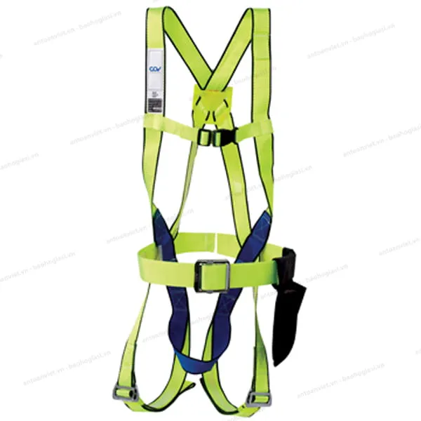 Dây Đai An Toàn Toàn Thân COV Khóa Sắt 2 Móc Sắt