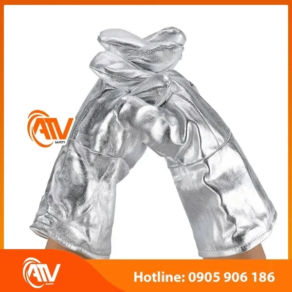 Găng Tay Chịu Nhiệt 200 Độ C Castong PCRR15 - 45 Tráng Nhôm