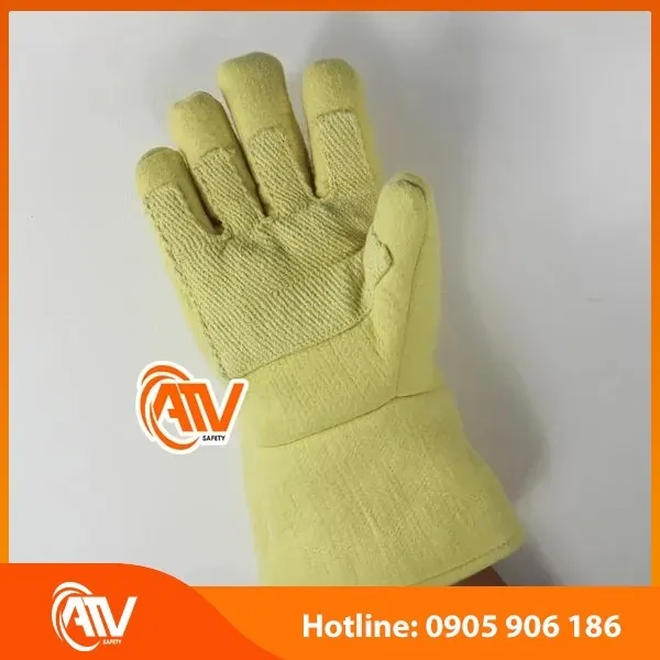 Găng Tay Chịu Nhiệt 500 Độ C Castong ABY-5T-34 Vàng