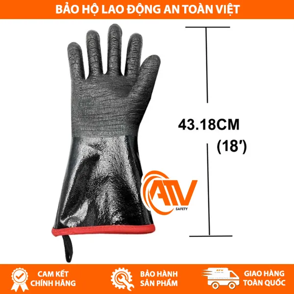 Găng Tay Chịu Nhiệt 500 Độ C Super Neoprene