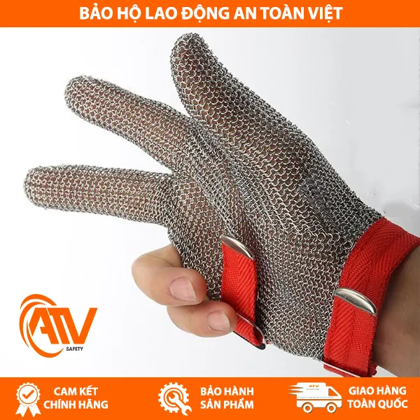 Găng Tay Chống Cắt 3 Ngón