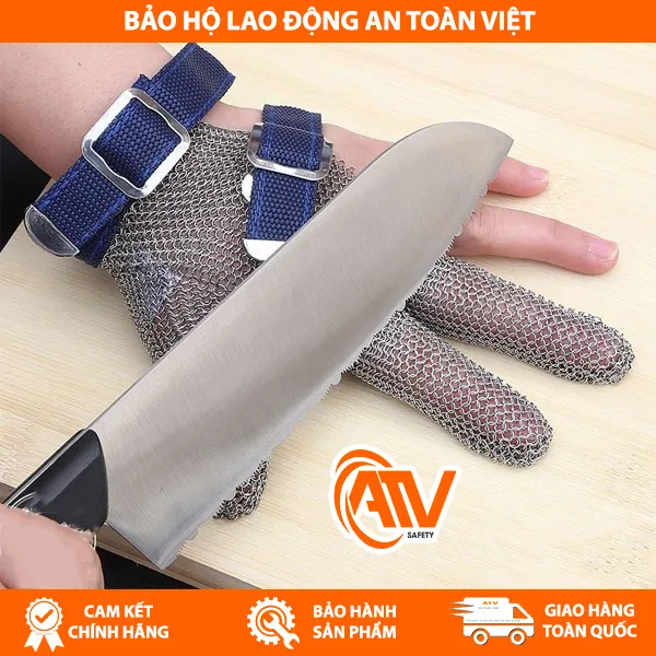 Găng Tay Chống Cắt 3 Ngón