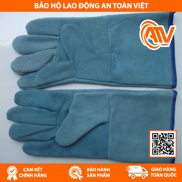 Găng Tay Da Hàn 2 Lớp
