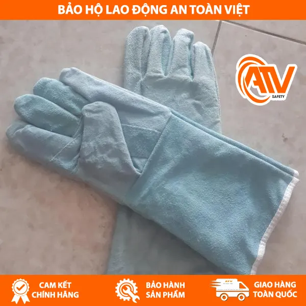 Găng Tay Da Hàn Dài 1 Lớp