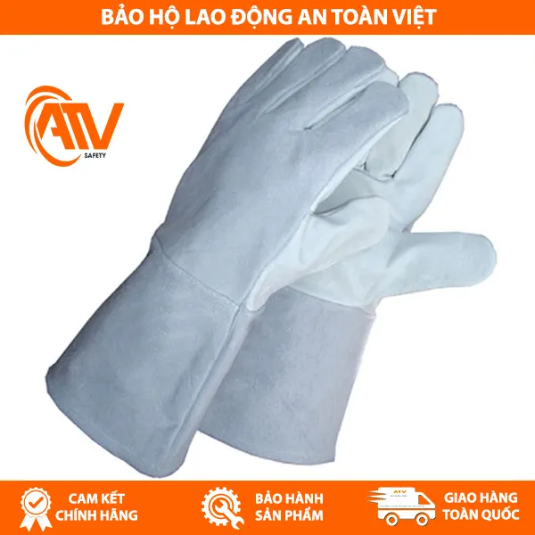 Găng Tay Da Hàn Dài 1 Lớp