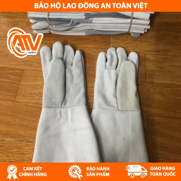 Găng Tay Da Hàn Dài 1 Lớp