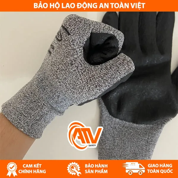 Găng Tay Sợi Chống Trượt Đa Dụng Runflex 4121X