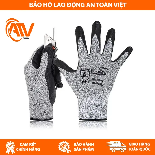 Găng Tay Đa Dụng Chống Trượt Runflex 4121X