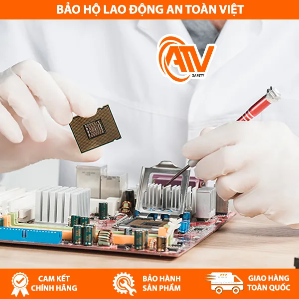 Găng Tay Phòng Sạch Nitrile SSGLOVE