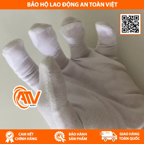 Găng Tay Vải Thun Cotton