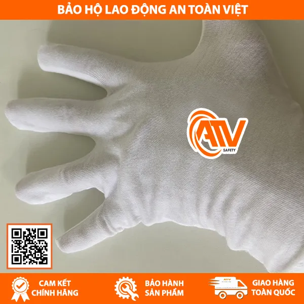 Găng Tay Vải Thun Cotton