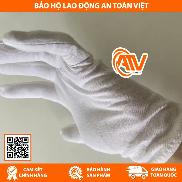 Găng Tay Vải Thun Cotton