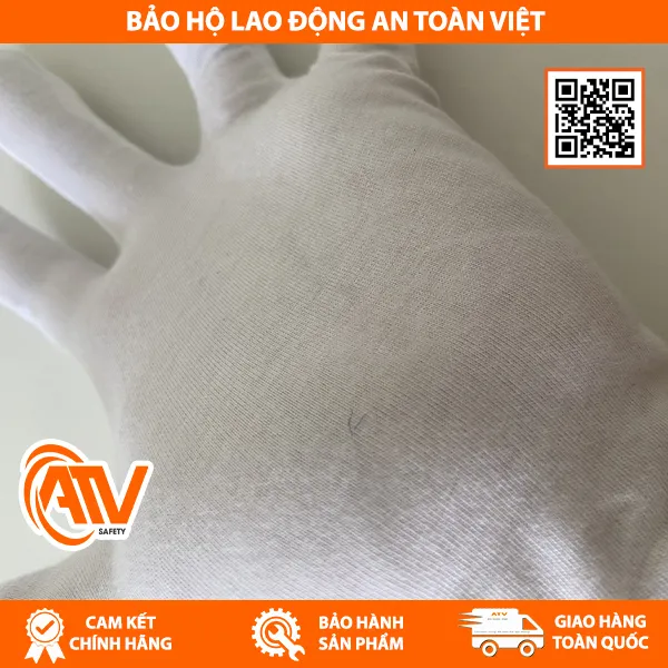 Găng Tay Vải Thun Cotton