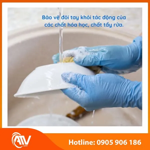 Găng Tay Y Tế Không Bột Nitrile Sritrang 4.8 Gr