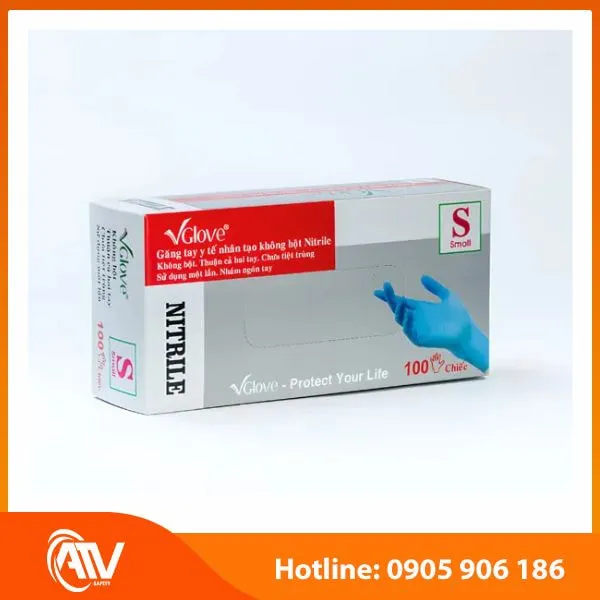 Găng Tay Y Tế Không Bột Nitrile VGlove