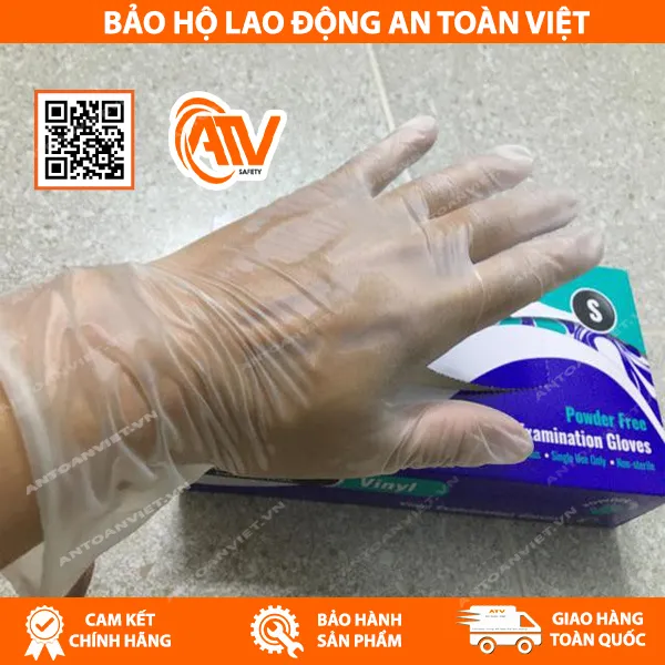  Găng Tay Y Tế Không Bột Vinyl Supérieur