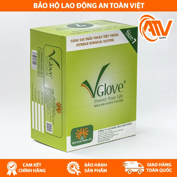 Găng Tay Phẫu Thuật Tiệt Trùng VGlove