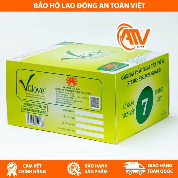 Găng Tay Phẫu Thuật Tiệt Trùng VGlove