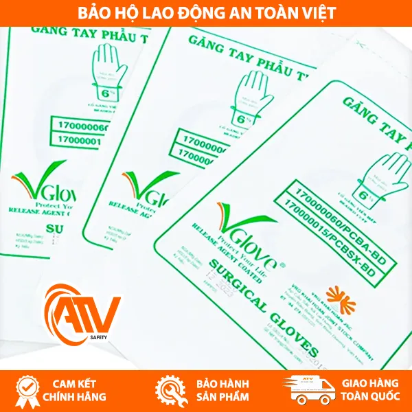 Găng Tay Phẫu Thuật Tiệt Trùng VGlove
