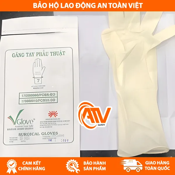 Găng Tay Phẫu Thuật Tiệt Trùng VGlove