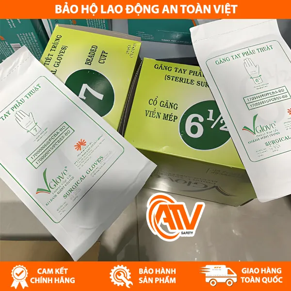 Găng Tay Phẫu Thuật Tiệt Trùng VGlove