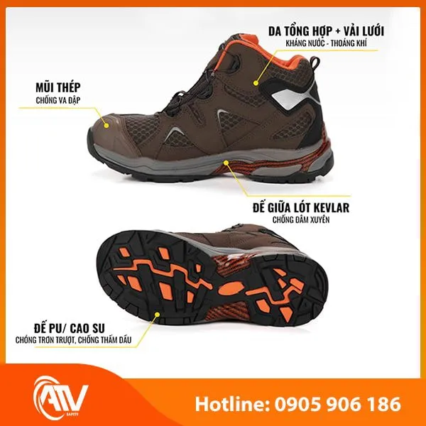 Giày Bảo Hộ Hans HS-78 cao cổ cách điện