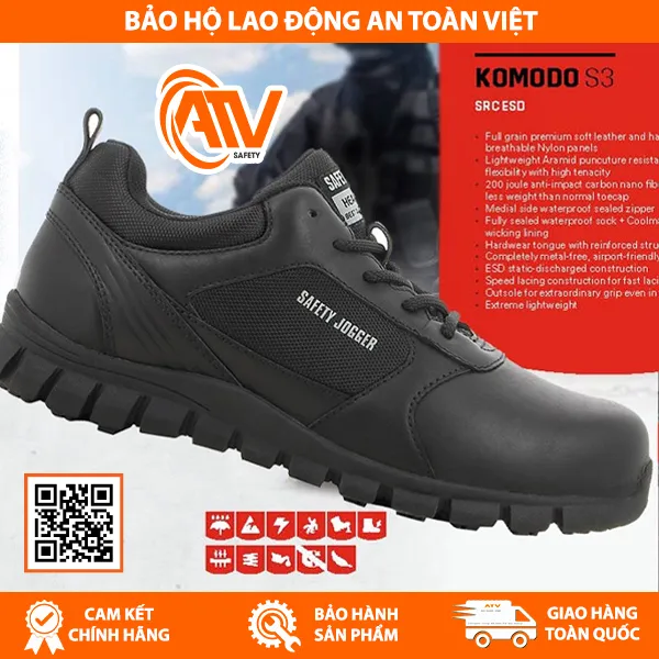 Giày Bảo Hộ Jogger Komodo