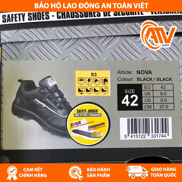Giày Bảo Hộ Jogger Nova S3