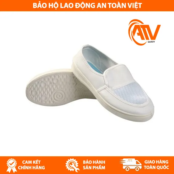 Giày Phòng Sạch Mặt Lưới Trên ESD