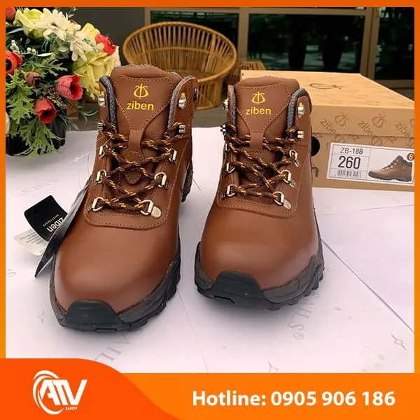 Giày Bảo Hộ Ziben 188 Cao Cổ