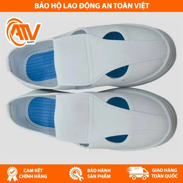 Giày Phòng Sạch 4 Lỗ ESD